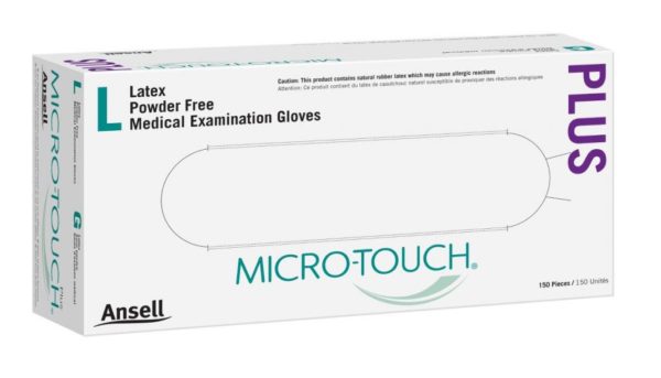 MICRO-TOUCH PLUS *Bx 150* (P.F) Latex