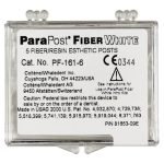 PF-161-6    Black  Para Post FIBER WHITE Pk/5 (Coltene)