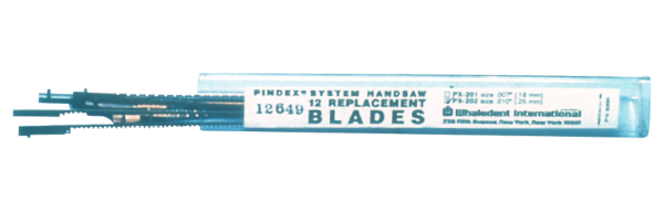 PINDEX #PX202 12 Replacement Blades 010″/.25mm (Coltene)