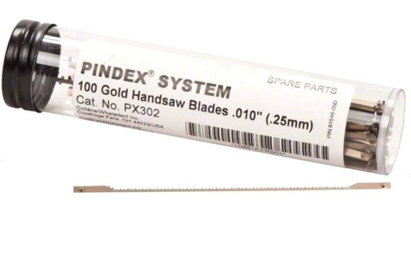 PINDEX #PX302 100 Replacement Blades 010″/.25mm (Coltene)