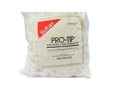 PRO-TIP (Sultan) Disposable A/W Syr. Tips 250/Pkg