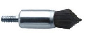PROPHY BRUSHES Screw (Cres.) Soft Pointed Black (144) #C100030 (DENTSPLY)
