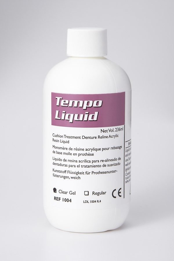 TEMPO 236ml LIQUID ONLY #1004 Clear Gel