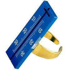 DIA-ENDORING w/ 30 mm blue ruler  (Diadent) #850-001