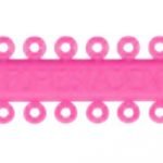 HAPPY ELASTIC PINK ON RING (1000)  #659-0015 (SNF)
