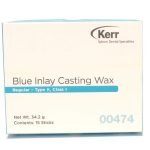 INLAY CASTING WAX 12 Sticks Blu Reg (Kerr) #00474