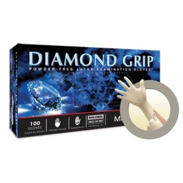 MICROFLEX DIAMOND GRIP XS Pwd. Free Latex (100) #MF300XS
