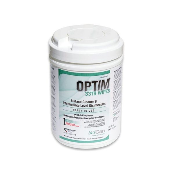 OPTIM 33TB UNSCENTED WIPES 160/Can