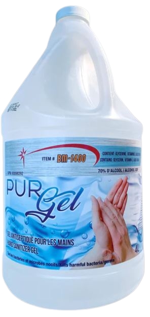 BM-1400 Purgel Hand Sanitizer 4 Litre Bottle