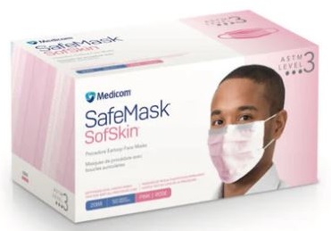 MASKS #2088 Earloop SofSkin L3 Pink (Medicom) (50)