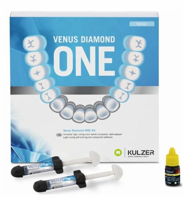 VENUS DIAMOND ONE Syringe Intro. Kit (2x4gm syr. 1x4ml iBond Universal) (Kulzer) #66081842
