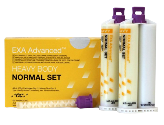 GC America EXA  Advanced Normal Set Heavy Body Refill 2x48ml+6 Tips #137116