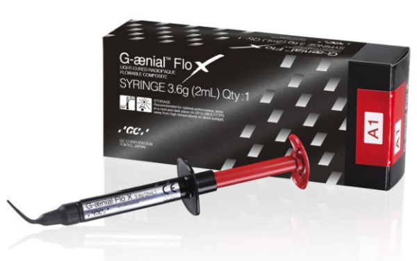 GC America G-aenial  Flo-X  ‘A1′  3.8g’  2ml Syringe #008317