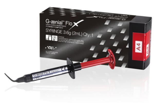 GC America G-aenial  Flo-X   ‘A4′  3.8g’  2ml Syringe #008321