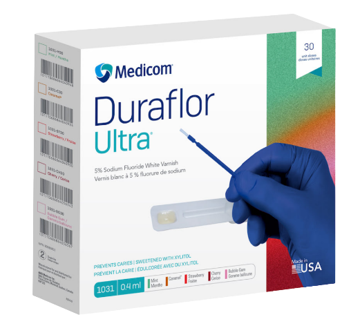 Medicom Duraflor Ultra 5% Varnish 200×0.4mL.