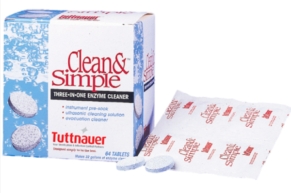 TUTTNAUER CLEAN & SIMPLE Bx/144  #CS0144